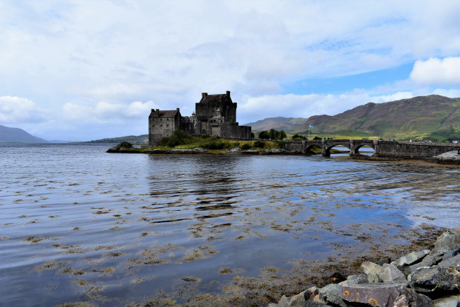 Обои картинки фото eilean donan castle, города, замок эйлен-донан , шотландия, eilean, donan, castle