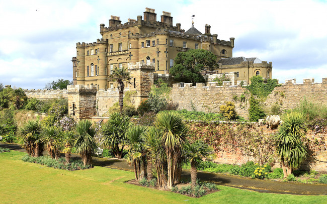 Обои картинки фото culzean castle scotland, города, замки англии, простор