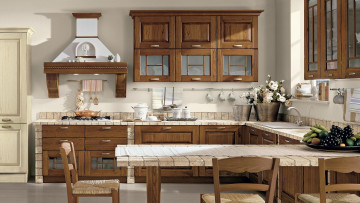 Картинка интерьер кухня кухонная мебель