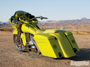 Картинка 2007 harley davidson road glide radical мотоциклы customs