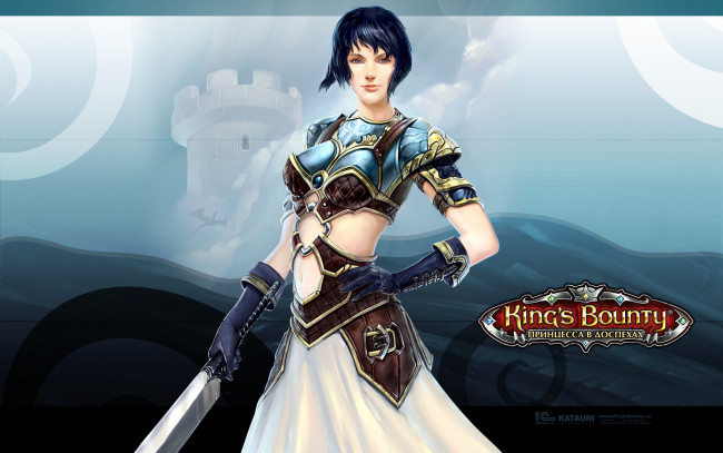 Обои картинки фото king`s, bounty, armored, princess, видео, игры