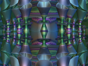 Картинка 3д графика fractal фракталы узор рисунок