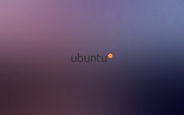 Картинка компьютеры ubuntu linux сиреневый