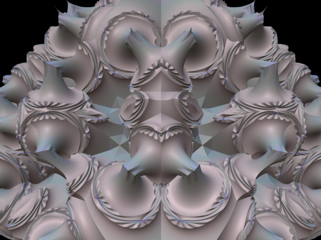 Обои картинки фото 3д, графика, fractal, фракталы, тёмный, узор