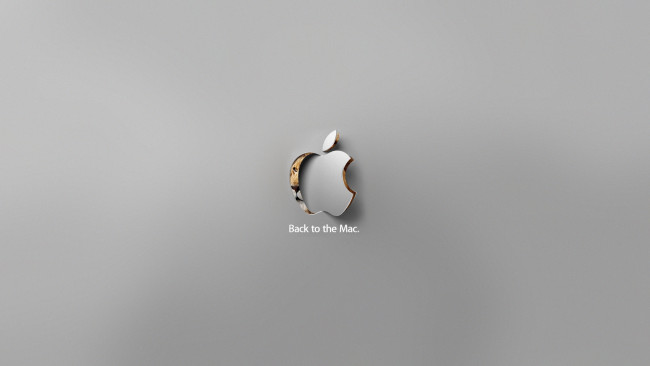 Обои картинки фото компьютеры, apple, яблоко, лев, серый, логотип
