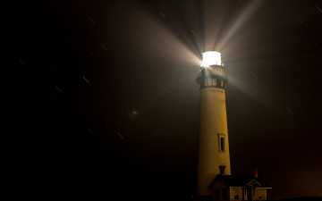 Картинка природа маяки дом дождь ночь маяк башня свет сигнал
