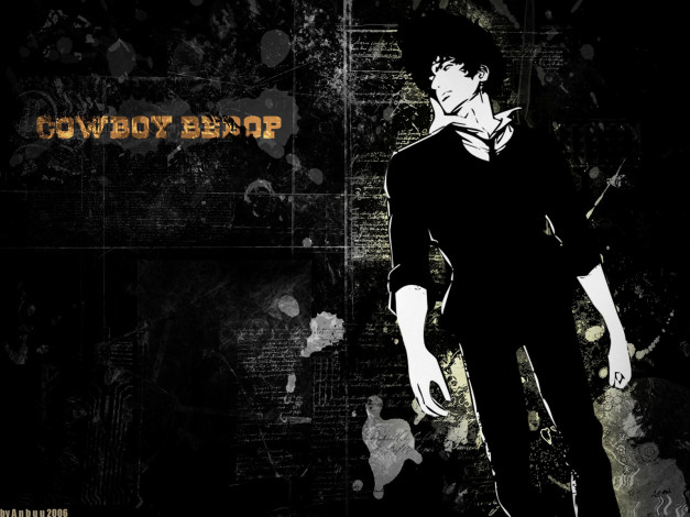 Обои картинки фото аниме, cowboy, bebop, spike