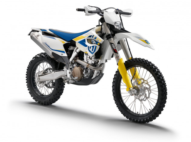 Обои картинки фото мотоциклы, husqvarna, 2014, fe350