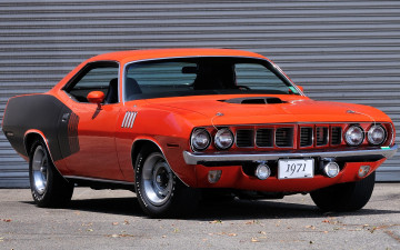 Картинка автомобили plymouth cuda