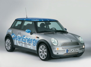 обоя автомобили, mini, concept, hydrogen, cooper, r50