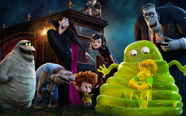 Обои картинки фото мультфильмы, -  hotel transylvania 2, монстры, на, каникулах, monsters, on, vacation, 2