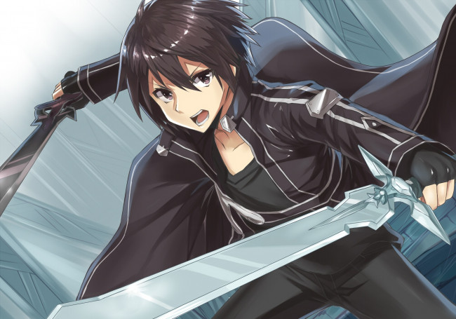 Обои картинки фото аниме, sword art online, персонаж