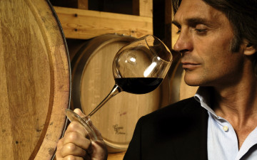 Картинка мужчины -+unsort сомелье вино бокал бочки