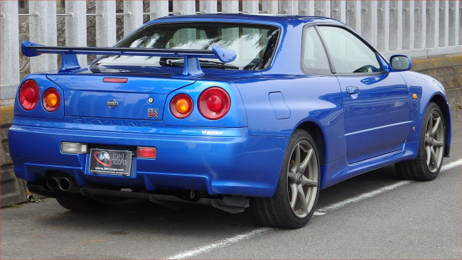 Обои картинки фото автомобили, nissan, datsun, ниссан, синий