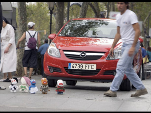 обоя автомобили, opel