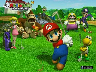 Картинка mario golf toadstool tour видео игры