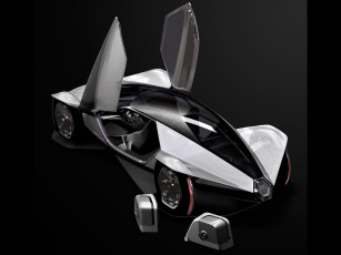 Картинка aera concept 2010 автомобили 3д