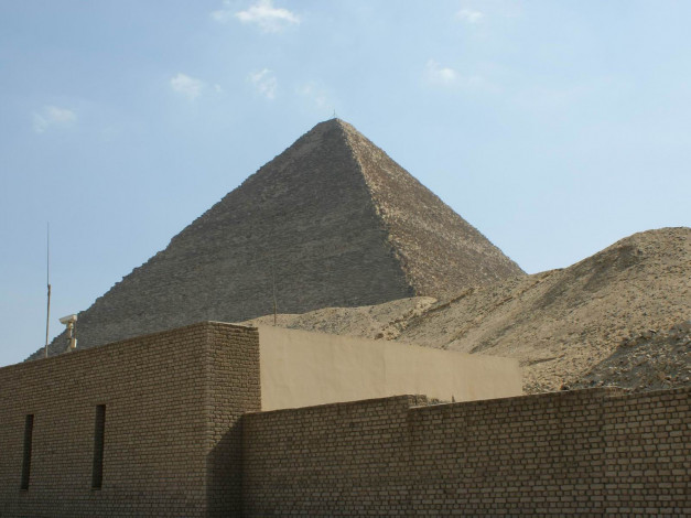 Обои картинки фото пирамида, хеопса, города, исторические, архитектурные, памятники