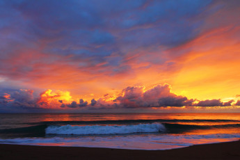 Картинка природа восходы закаты море закат