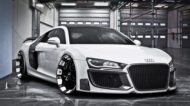 Обои картинки фото audi, r8, by, regula, tuning, автомобили