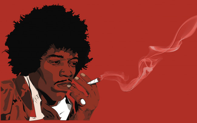 Обои картинки фото jimi, hendrix, музыка, сша, композитор, вокалист, музыкант, гитарист