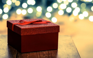 Картинка праздничные подарки коробочки боке коробка