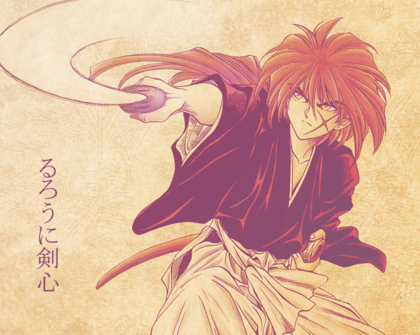 Обои картинки фото аниме, rurouni, kenshin, himura