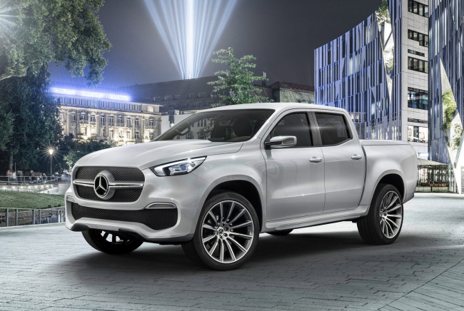 Обои картинки фото mercedes-benz x-class gear patrol concept 2016, автомобили, mercedes-benz, x-class, patrol, 2016, gear, concept