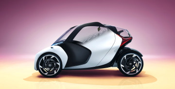 обоя toyota i-tril concept 2017, автомобили, toyota, 2017, concept, i-tril