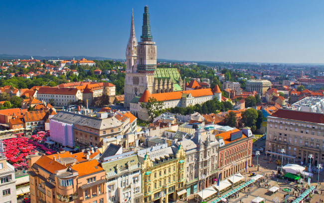 Обои картинки фото zagreb, croatia, города, - столицы государств