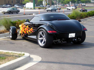 Картинка plymouth prowler автомобили выставки уличные фото