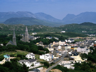 Картинка clifden county galway ireland города пейзажи