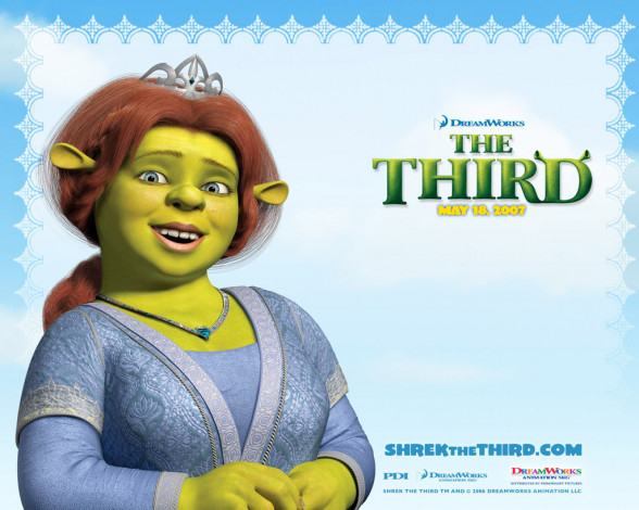 Обои картинки фото мультфильмы, shrek, the, third