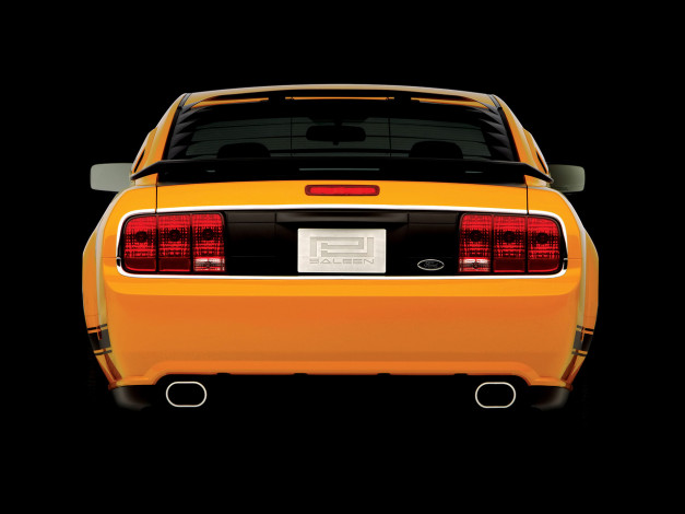 Обои картинки фото 2007, saleen, 302, parnelli, jones, limited, edition, mustang, автомобили, ford