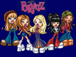 обоя мультфильмы, bratz