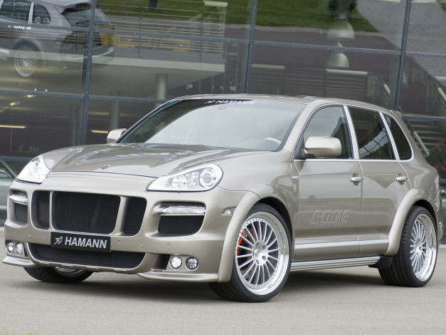 Обои картинки фото hamann, porsche, cayenne, cycl, автомобили