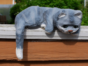 Картинка разное рельефы статуи музейные экспонаты кот