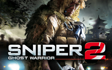 обоя sniper, ghost, warrior, видео, игры, снайпер