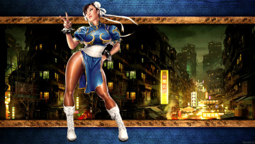 Картинка street fighter видео игры chun-li