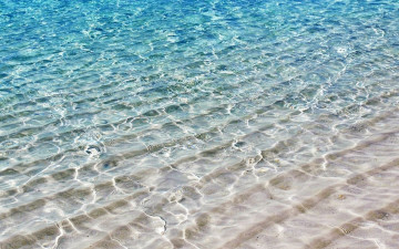 Картинка природа моря океаны дно песок зыбь море прозрачное