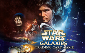 Картинка звездные войны видео игры star wars galaxies trading card game squadrons over corellia истребители пилоты император
