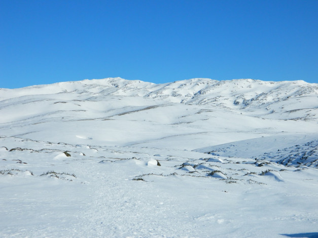 Обои картинки фото природа, зима, холмы, снег