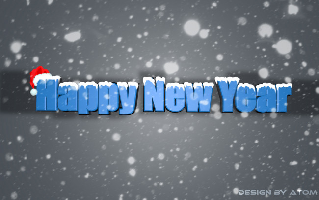Обои картинки фото праздничные, векторная, графика, новый, год, 2013, happy, new, year