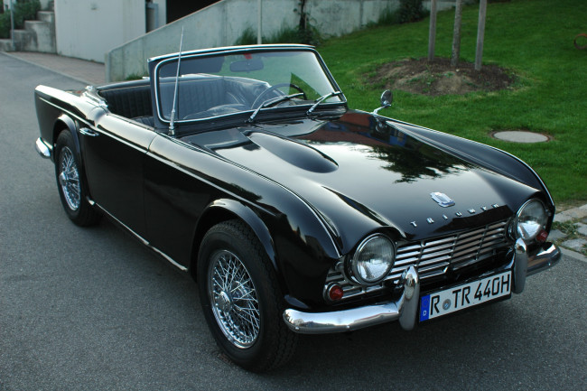 Обои картинки фото triumph, tr3a, автомобили