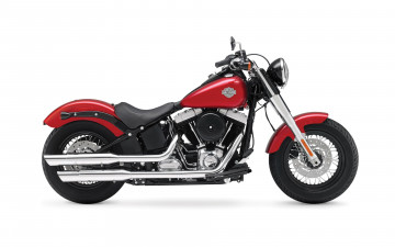 обоя мотоциклы, harley-davidson, 2012, softail, slim