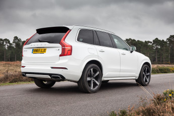 Картинка автомобили volvo xc90 t6 r-design uk-spec 2015г светлый