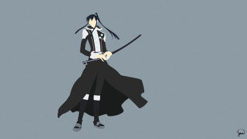 обоя аниме,  gray-man, оружие, меч, kanda, экзорцист, воин