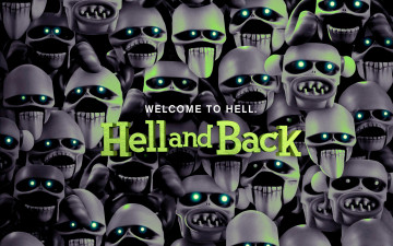 Картинка мультфильмы hell+and+back hell and back