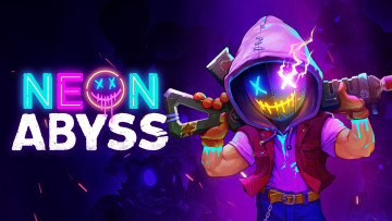 обоя neon abyss, видео игры, neon, abyss