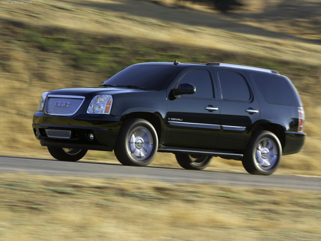 Обои картинки фото 2007, gmc, yukon, denali, автомобили, gm